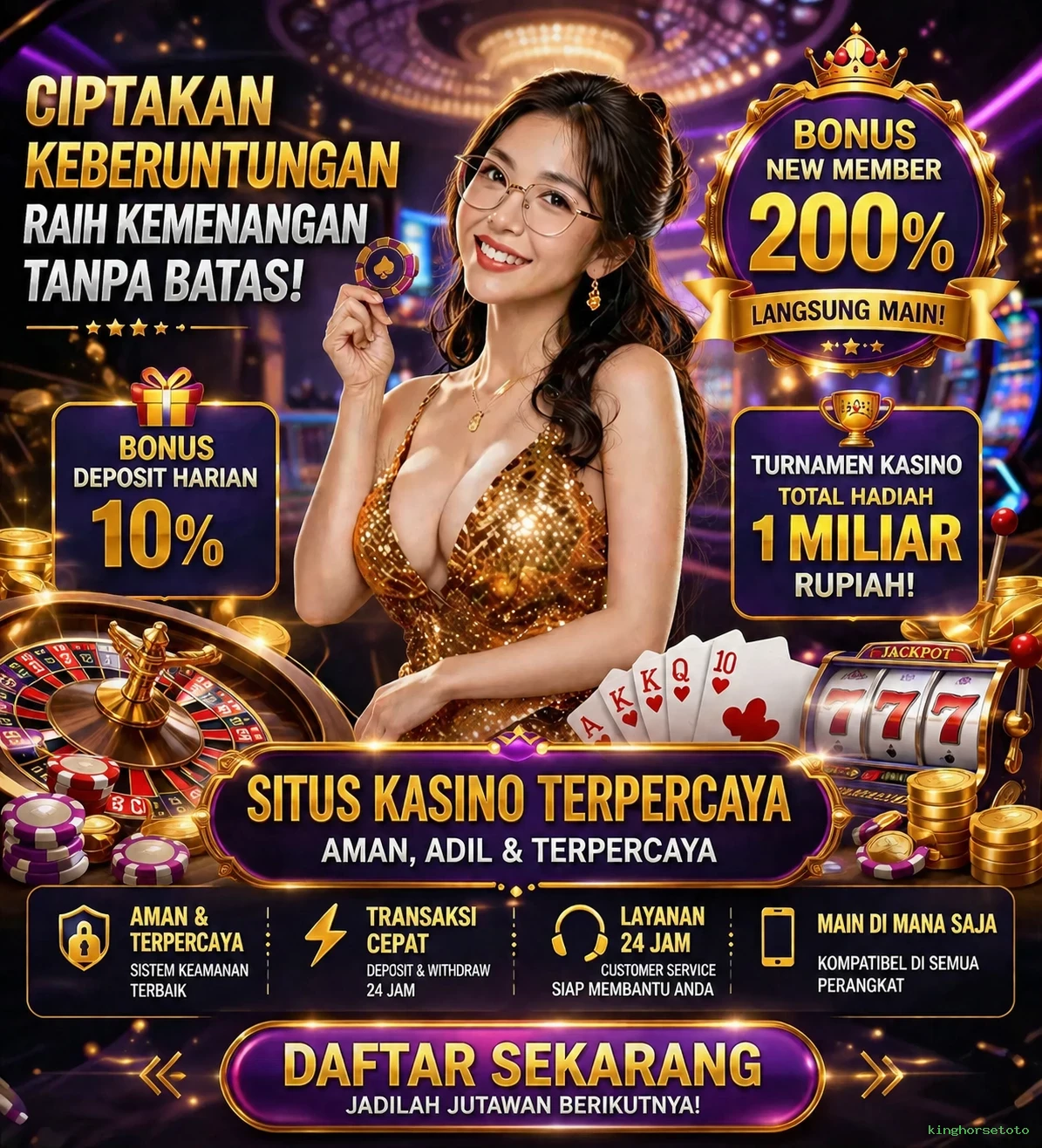 kinghorsetoto Tutorial Pemain